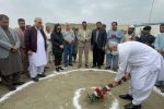 کلنگزنی مدرسه سهکلاسه در بخش باهوکلات دشتیاری