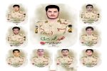 بازگشت پیکر ۹ شهید مرزبانی فراجا پس از ۱۶ سال به مام میهن