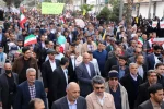 راهپیمایی ۲۲ بهمن در ۶۰ نقطه سیستان‌ و بلوچستان برگزار شد 