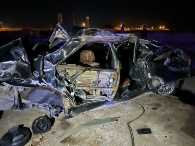 سقوط پژو از روی پل هوایی زاهدان، سه کشته برجا گذاشت