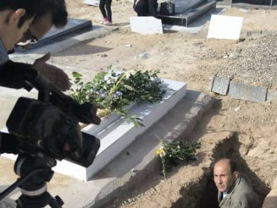 فیلم کوتاه “زنده به گور” کلید خورد