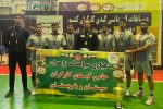 تیم سیاهدک زاهدان قهرمان کبدی کارگران کشور شد