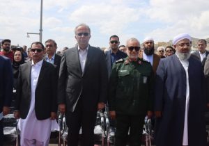 افتتاح پل روگذر میدان کارگر زاهدان پس از سه سال