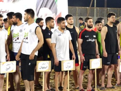 تیم‌های برتر رقابت‌های کشتی ساحلی بزرگسالان قهرمانی کشور در چابهار مشخص شدند