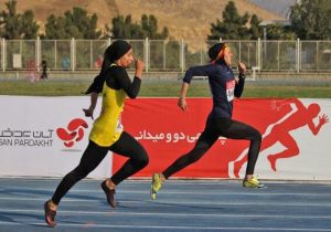 دختر سیستان و بلوچستانی، قهرمان رقابت دوومیدانی جام رمضان کشور شد