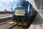 تسریع پروژه راه آهن زاهدان به چابهار با آغاز به کار لوکوموتیو اختصاصی قرارگاه خاتم الانبیا(ص) 