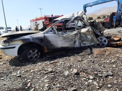 سه نفر بر اثر تصادف در جاده نیکشهر به ایرانشهر جان باختند