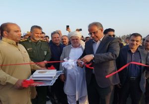 دو طرح راهسازی در شهرستان زهک افتتاح شد