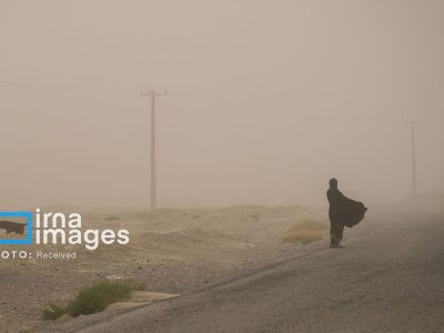 دید افقی در زابل به ۱۲۰۰ متر کاهش یافت