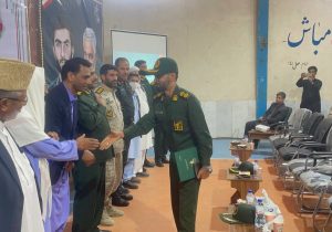 سرهنگ دوم پاسدار امین مرادی فرمانده ناحیه مقاومت بسیج سپاه تفتان شد