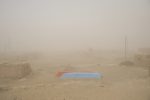 وقوع طوفان ۱۱۲ کیلومتری در منطقه سیستان