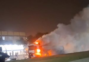 آتشسوزی تانکر گاز در زاهدان مهار شد